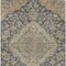 Homeroots 3' X 5' Charcoal Gray And Brown Oriental Washable Indoor Outdoor Area Rug 605229 - alternate 6