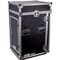 Deejay Led Fly Drive Case 11u Space Slant Mixer Rack / 16u Space Vertical Rack System W/Caster Board & Side Ta TBH11M16UCT - alternate 4