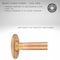 Ironwerks Designs 3/4in Female NPT Threaded Brass Floor Flange Class 125 PSI, Higher Corrosion Resistance, Lead Free BRFL34 - alternate 4