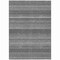 Homeroots 5' X 8' Gray And Silver Striped Washable Indoor Outdoor Area Rug 610595 - alternate 5
