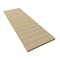 Ekena Millwork True Fit PVC Horizontal Slat Modern Style Fixed Mount Shutters, Natural Twine, 12W x 32H, PR TFP001HZ12X032NT - alternate 5