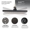 Supply Giant Shower Head, High Pressure Single Function Rainfall Showerhead, 2.5 GPM, 8in Face Diameter 74-907-NC - alternate 3