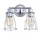 Jonathan Y Evelyn 12.5" 2-light Metal Vanity Light, Chrome JYL7416A - alternate 1