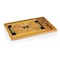 Picnic Time Family Of Brands NCAA Michigan Wolverines Basketball Court Icon Glass Top Cutting Board & Knife Set 910-00-505-345-0 - alternate 2