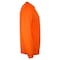 Dome75 Long Sleeve Shirt, Enhanced Visibility, Polyester, HiVis Orange, XL DSL1401 - alternate 3