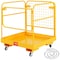 Vevor Forklift Safety Cage Work Platform 36x36 in 1200lbs with Wheels for Aerial XAQL36-36 - alternate 1