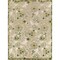 Homeroots 8' X 11' Ivory Green And Yellow Floral Indoor Outdoor Area Rug 548088 - alternate 1