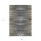 Homeroots 3' X 5' Brown Taupe And Chocolate Striped Washable Indoor Outdoor Area Rug 577986 - alternate 5