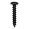 Auveco #10 x 1in Phillips Pan Head Tapping Screw - Black Oxide, 50PK 11923 - alternate 2