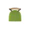 Holland Bar Stool Co Revelle 30in Swivel Bar Stool with Bronze Finish, Medium Back and Canter Kiwi Green Seat 881 - alternate 4