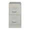 Hirsh 15" W 2 Drawer Vertical File Cabinet, Light Gray, Letter 14411 - alternate 3