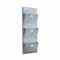 Homeroots Galvanized Metal Hanging Wall Storage 399687 - alternate 3