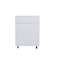 Cambridge Radiance 24 in. W x 21 in. D x 34.50 in. H Ready to Assemble Slab Bath Cabinet in White Gloss SA-VSB24-WG-KIT - alternate 1