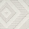 Homeroots 6' Ivory And White Geometric Indoor Outdoor Area Rug 556296 - alternate 4