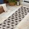 Jonathan Y Darcy Traditional Geometric Bold Gingham Black/Cream 2 ft. x 8 ft. Indoor/Outdoor Runner Rug TSN201A-28 - alternate 6