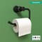 Hansgrohe Joleena Toilet Paper Holder in Matte Black 04787670 - alternate 2
