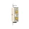 Eaton Wiring Devices Eaton GFCI Receptacle, 125 V, 20 A, NEMA: NEMA 5-20R, Back, Side Wiring, Light Almond GF20LA - alternate 5