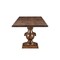Homeroots 96" Dark Brown Wood Double Pedestal Base Dining Table 565239 - alternate 5