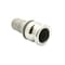 Firesafe 2-1/2" Male Camlock Coupler x 2-1/2" Hose Barb Aluminum Fitting - Style E 8613022 - alternate 2