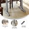 Flash Furniture Beverly 5in. x 22in. Restaurant Indoor/Outdoor Table T-Base w/3in. Dia. Table Height Column, Silver XU-T0522-SLV-GG - alternate 5