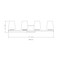 Z-Lite Nextra Brushed Nickel 4 Light Vanity 7703-4V-BN - alternate 4