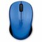 Verbatim Silent Wireless Blue LED Mouse, 2.4 GHz/32.8 ft, Left/Right Hand, Blue 99770 - alternate 3