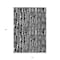 Homeroots 10' X 14' Black And Ivory Abstract Washable Indoor Outdoor Area Rug 588497 - alternate 6