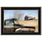Homeroots Vintage Farm Trucks 2 Black Framed Print Wall Art 405011 - alternate 1