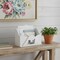 Homeroots 10" White Wood Envelope Shaped Mail Desk Organizer 661191 - alternate 4