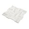 Apollo Tile 12x12 Thassos, Bianco Carrara Marble Polished Floor and Wall Mosaic Tile 4.83 sqft/case, 5PK APLDC88B32A - alternate 3
