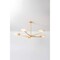 Corbett Lighting Malachite 52 in. Chandelier Vintage Gold Leaf 492-52-VGL - alternate 6