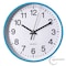 Clockswise Blue 8-In Analog Clock - Silent, Non-Ticking for Wall, Office Desk, Table and Shelf - QI004744.BL.8 - alternate 4