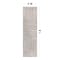 World Rug Gallery Distressed Bohemian Stripes Washable Non Slip Runner Rug 2 ft x 8 ft Beige WR76BEIGE2X8 - alternate 1
