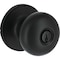 Steel Pro Matte Black Half Round Entry Knob TFX900B - alternate 1