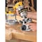 Dewalt 2-1/4 HP (maximum motor HP) EVS Fixed Base Router with Soft Start DW618 - alternate 5