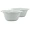 Modern Southern Home Capri 2 Piece 10 Inch Scalloped Stoneware Serving Bowl Set in Egg Blue 750120460M - alternate 1