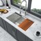 Wrightmaster 30 in. Undermount Single Bowl 16-Gauge Stainless Steel Workstation Kitchen Sink with Accessories ZOR-P196326 - alternate 2