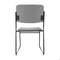 Flash Furniture HERCULES 500 lb. Capacity High Density Gray Vinyl Stacking Chair with Sled Base XU-8700-GRY-B-VYL-30-GG - alternate 3