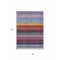 Homeroots 3' X 5' Lavender Blush And Blue Striped Washable Indoor Outdoor Area Rug 614809 - alternate 6