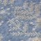 Homeroots 9' X 12' Blue Brown And Beige Floral Washable Indoor Outdoor Area Rug 605459 - alternate 3