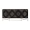 Homeroots 72in Black Solid Wood Sideboard with Four Doors 380241 - alternate 1