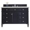 James Martin Vanities Brittany 48'' S Vanity, Victory Blue w/ Victorian Sil Silestone Top w/FreePower Wireless Charger 650-V48-VBL-FVSL - alternate 1