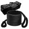 Tie 4 Safe 1'' x 30' Kinetic Recovery Tow Rope Snatch Strap for UTV Truck Jeep 30,800 LBS TR10HP-05-3029 - alternate 1