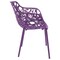 Leisuremod Modern Devon Aluminum Armchair, Purple, 2PK DCA23PU2 - alternate 5