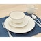 Homeroots Ivory Sixteen Piece Ceramic Service For Four Dinnerware Set 534551 - alternate 4