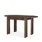 Homeroots 59" Dark Brown Solid Wood Oval Writing Desk 605953 - alternate 1