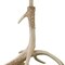 Homeroots 27" Brown Antlers Table Lamp With White Drum Shade 546133 - alternate 4