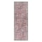 World Rug Gallery Distressed Vintage Bordered Machine Washable Runner Rug 2 ft 6 in x 10 ft Multi 6038MULTI2X10 - alternate 4