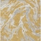 Homeroots 3' X 5' Gold Gray And Ivory Abstract Washable Indoor Outdoor Area Rug 600084 - alternate 5