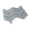 Apollo Tile Blue Gray 10.4 in x 10.4 in Glass Glossy, Matte Floor and Wall Mosaic Tile 3.76 sqft/case, 5PK APLICL8806A - alternate 5